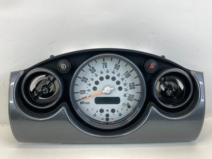 2004-2008 MINI COOPER CENTER DASH SPEEDOMETER CLUSTER W/ PANEL UNKNOWN MILES OEM