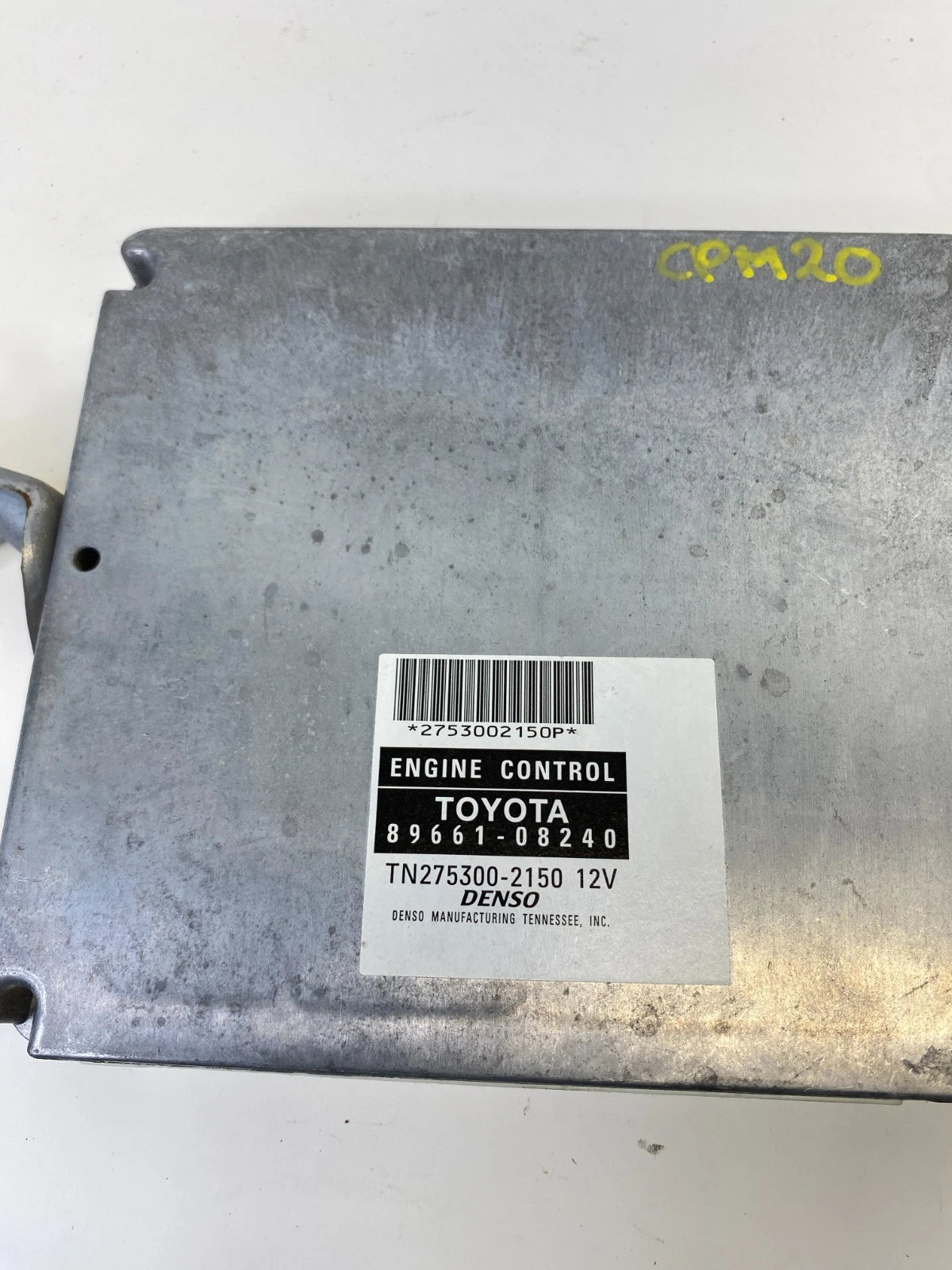 07-10 TOYOTA SIENNA ENGINE COMPUTER CONTROL MODULE ECM ECU PCM 89661-08240 OEM