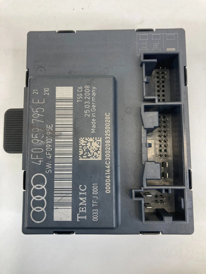 2006 2007 AUDI A6 REAR LEFT SIDE DOOR CONTROL MODULE UNIT 4F0-959-795-E OEM