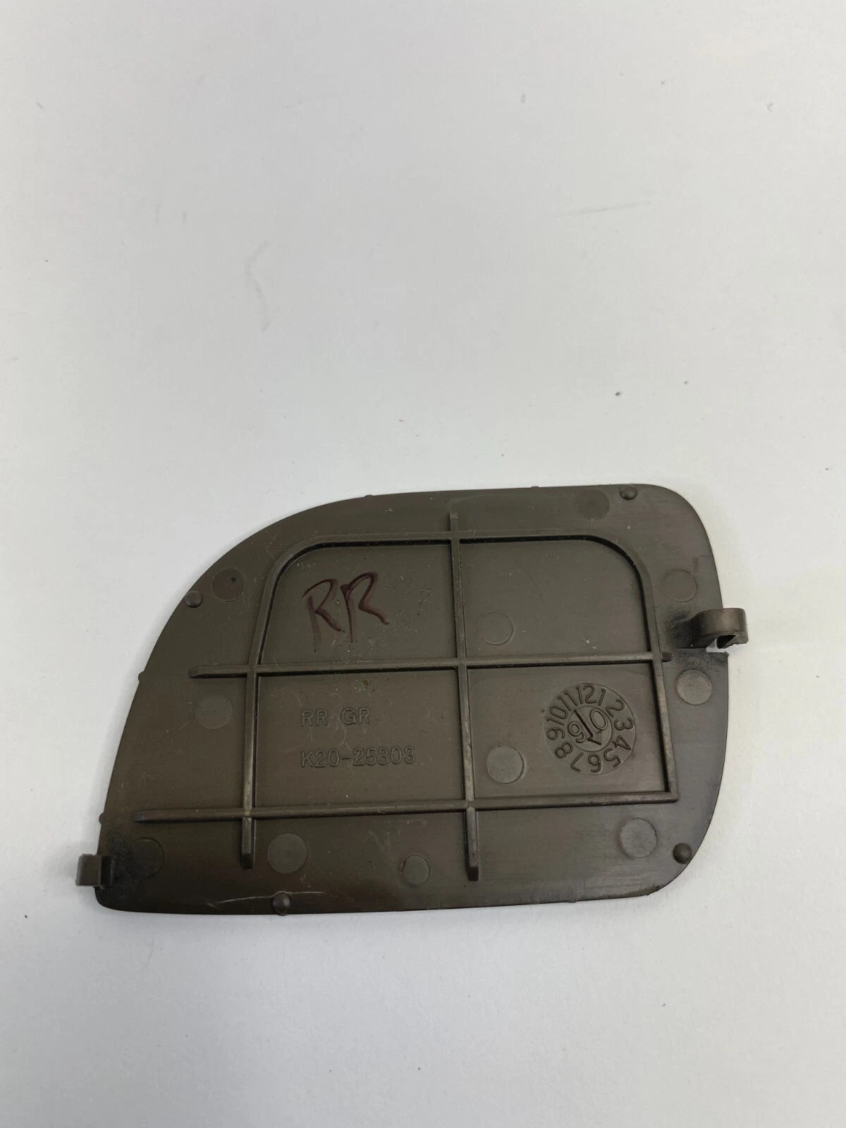 03-07 HONDA ACCORD REAR RIGHT SIDE INNER DOOR HANDLE SCREW COVER K20-25303 OEM