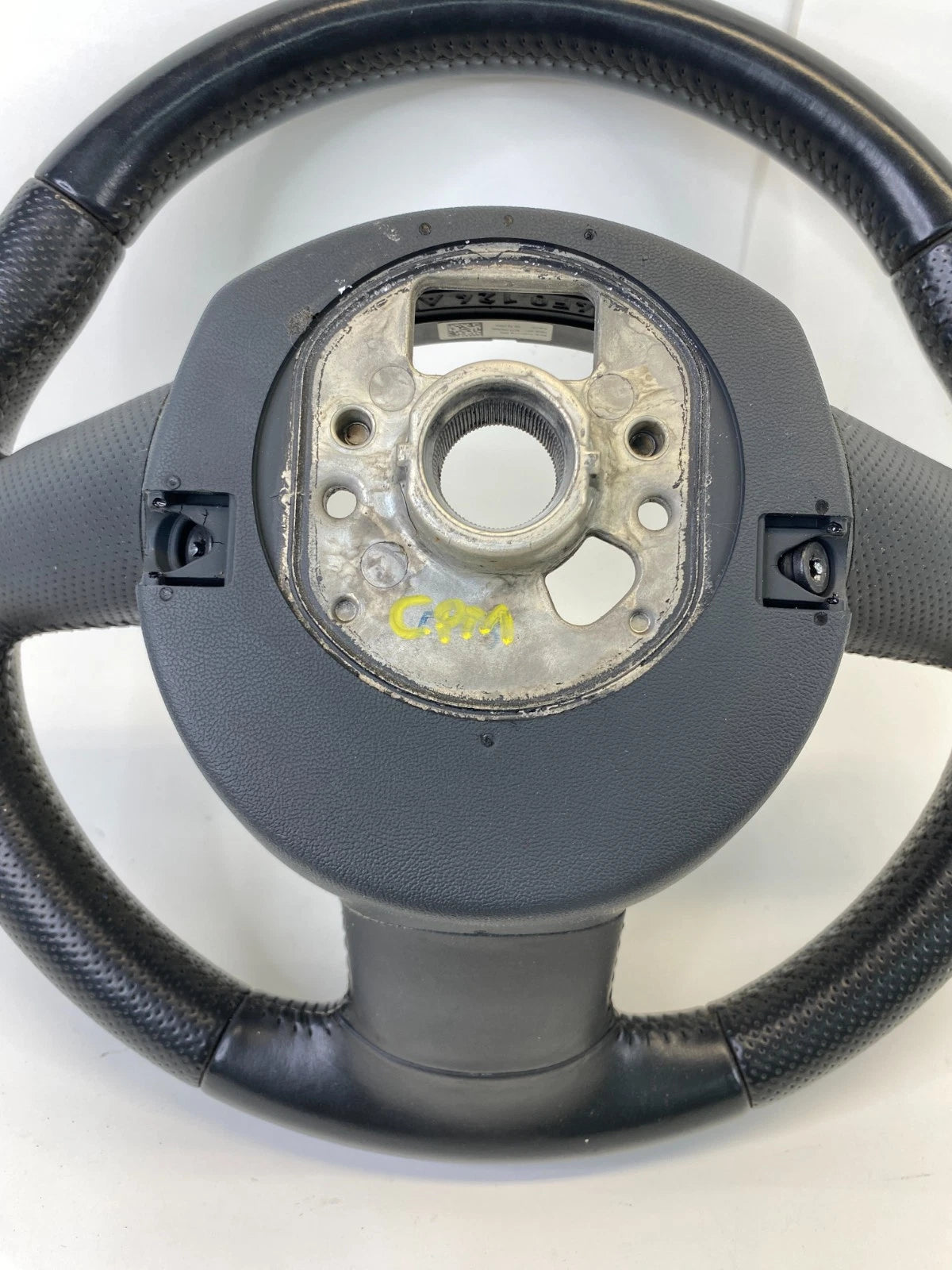2008-2012 AUDI A5 QUATTRO STEERING WHEEL BLACK LEATHER OEM 8T0-419-091-A-WUL