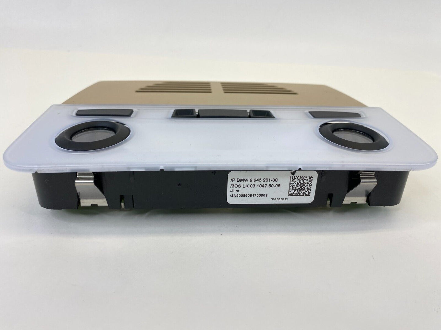 2007 2008 BMW 328xi Rear Roof Overhead Console Dome Map Light Lamp 6945201-08