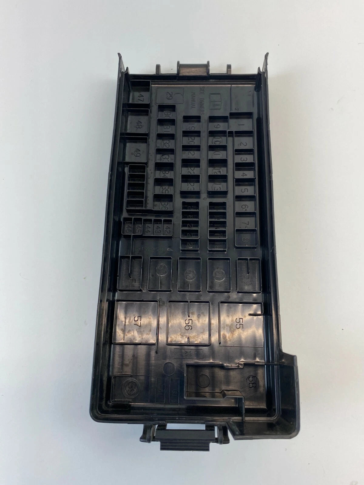 06-09 FORD FUSION 2.3L L4 ENGINE FUSE BOX RELAY BLOCK COVER TRIM PANEL 7154-4514