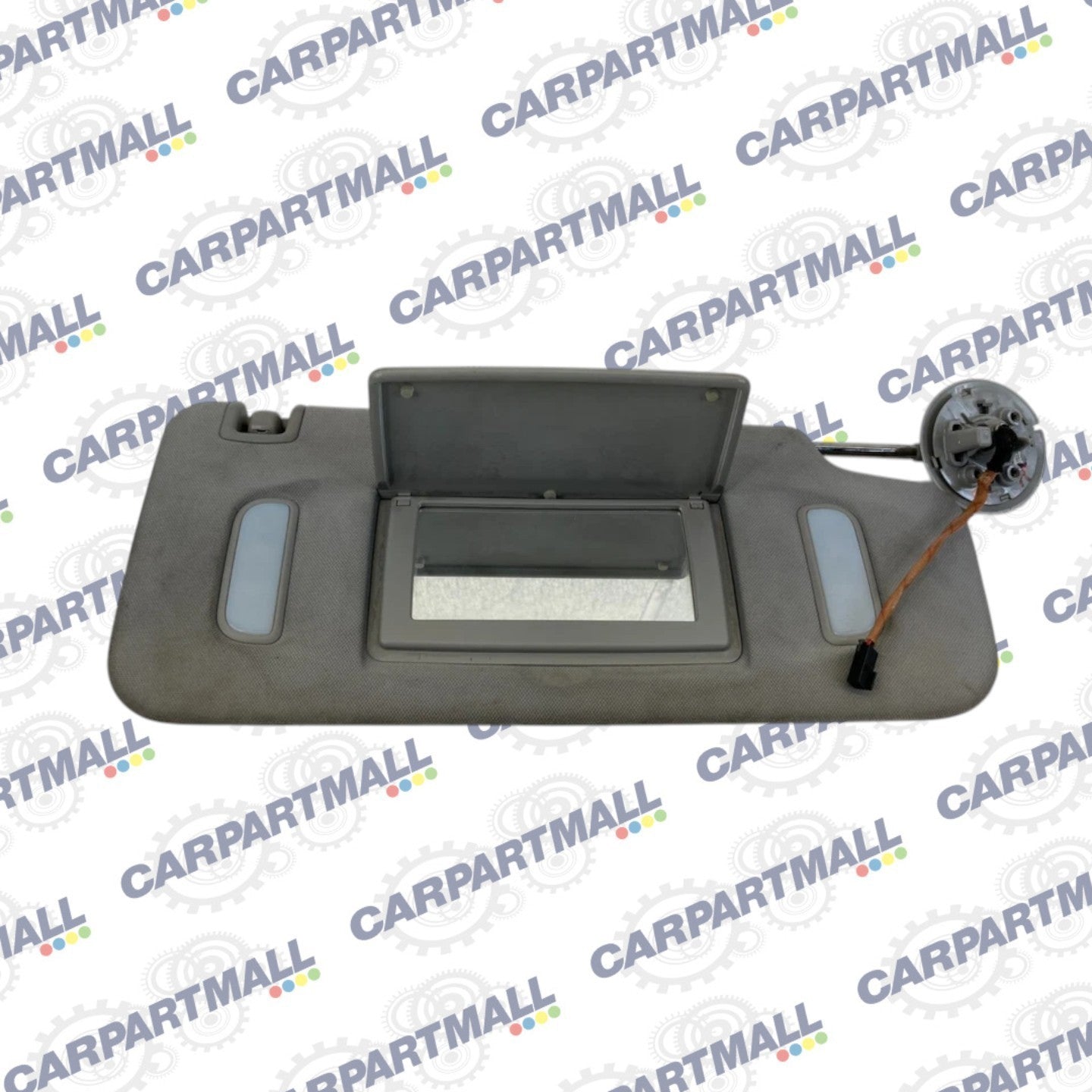 08-17 Buick Enclave 07-16 Acadia Right Passenger Sunvisor Sun Visor Illuminated