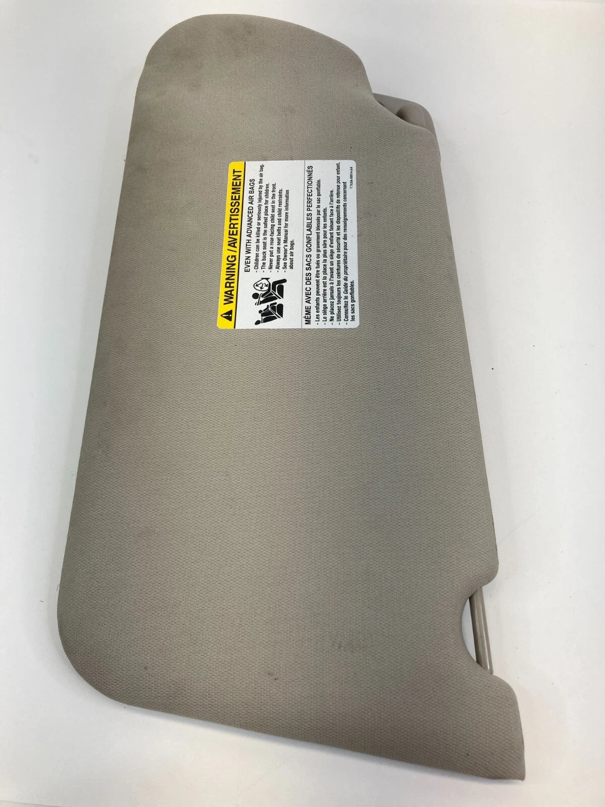 2009-2012 FORD FLEX RIGHT PASSENGER SUNVISOR SET SUN VISOR SHADE RH CLOTH OEM