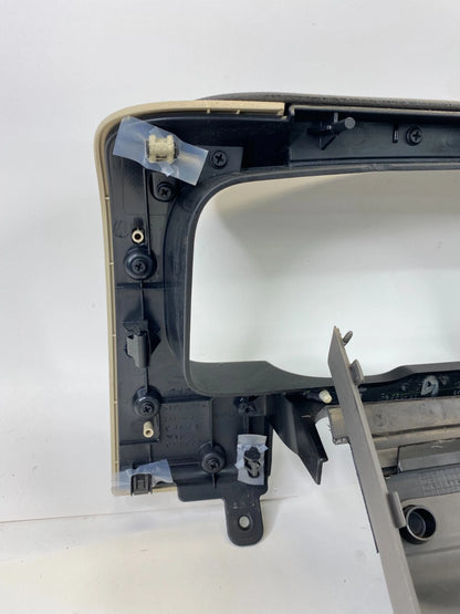 07-10 LINCOLN MKX DASH CLUSTER BEZEL W/ UPPER STEERING COLUMN COVER TRIM OEM
