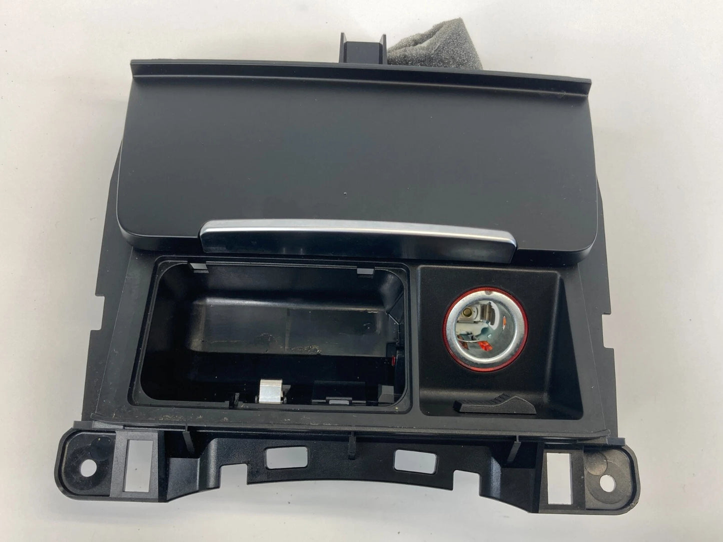 2009-2016 AUDI A4 CENTER CONSOLE POWER OUTLET ASHTRAY COMPARTIMENT STORAGE OEM