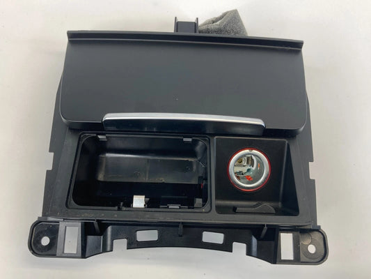 2009-2016 AUDI A4 CENTER CONSOLE POWER OUTLET ASHTRAY COMPARTIMENT STORAGE OEM