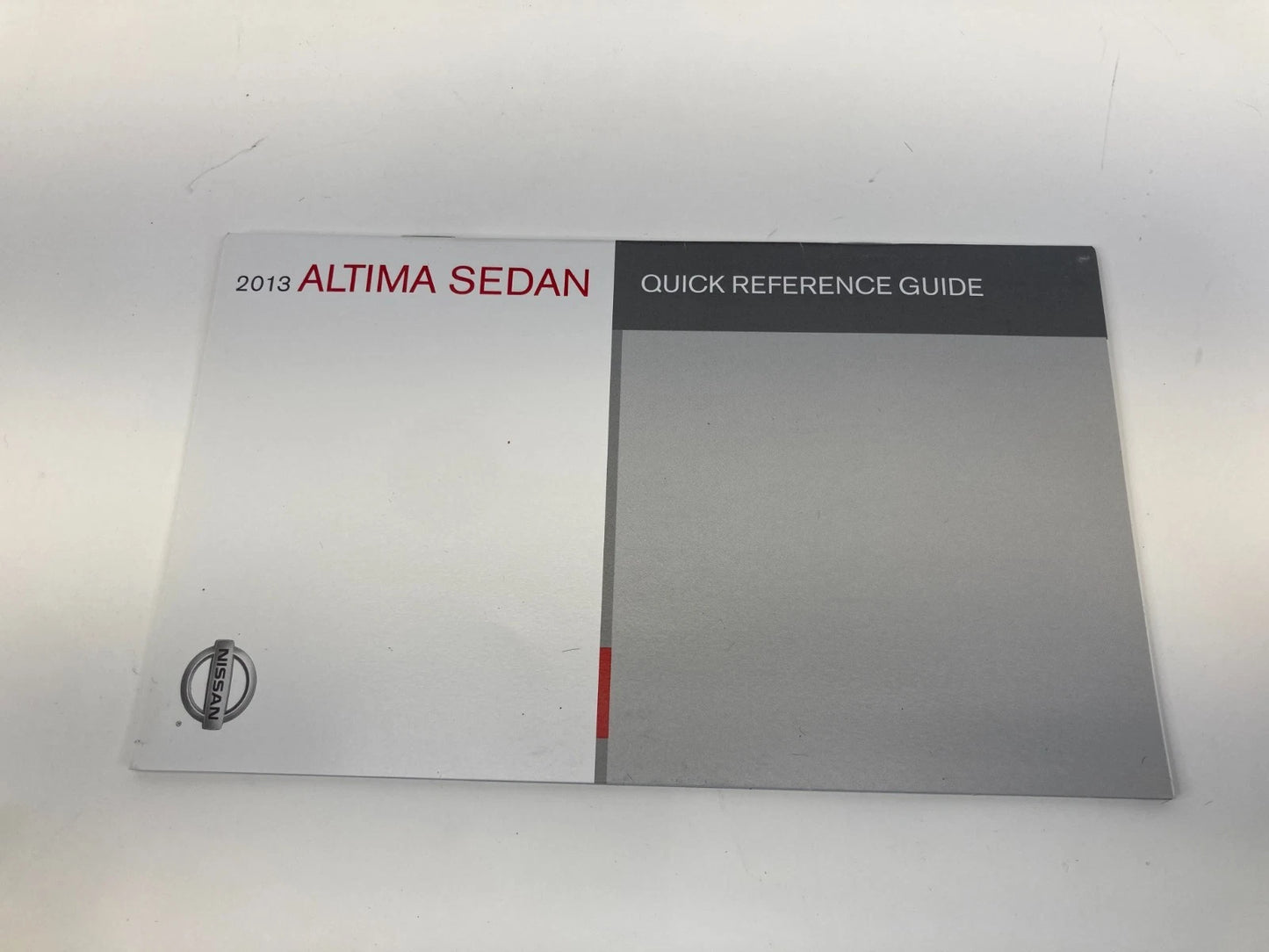 2013 13 NISSAN ALTIMA OWNERS MANUAL & WARRANTY INFORMATION SET KIT W/ CASE
