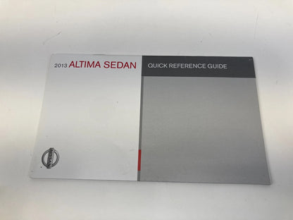 2013 13 NISSAN ALTIMA OWNERS MANUAL & WARRANTY INFORMATION SET KIT W/ CASE