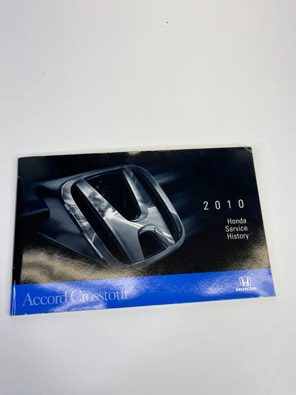 10 2010 HONDA ACCORD CROSSTOUR OWNER'S OWNERS MANUAL GUIDE BOOK SET W/ CASE OEM