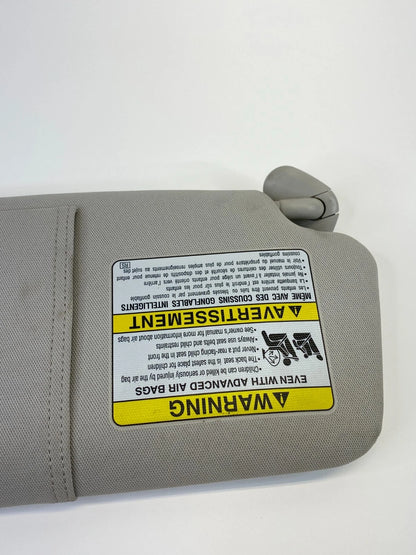 2010-2014 SUBARU LEGACY RIGHT SIDE SUNVISOR SUN VISOR SHADE W/ ILLUMINATION OEM