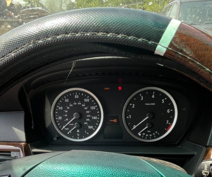2006 2007 BMW 525i 3.0L AT Speedometer Instrument Cluster Gauges 65829114358 OEM