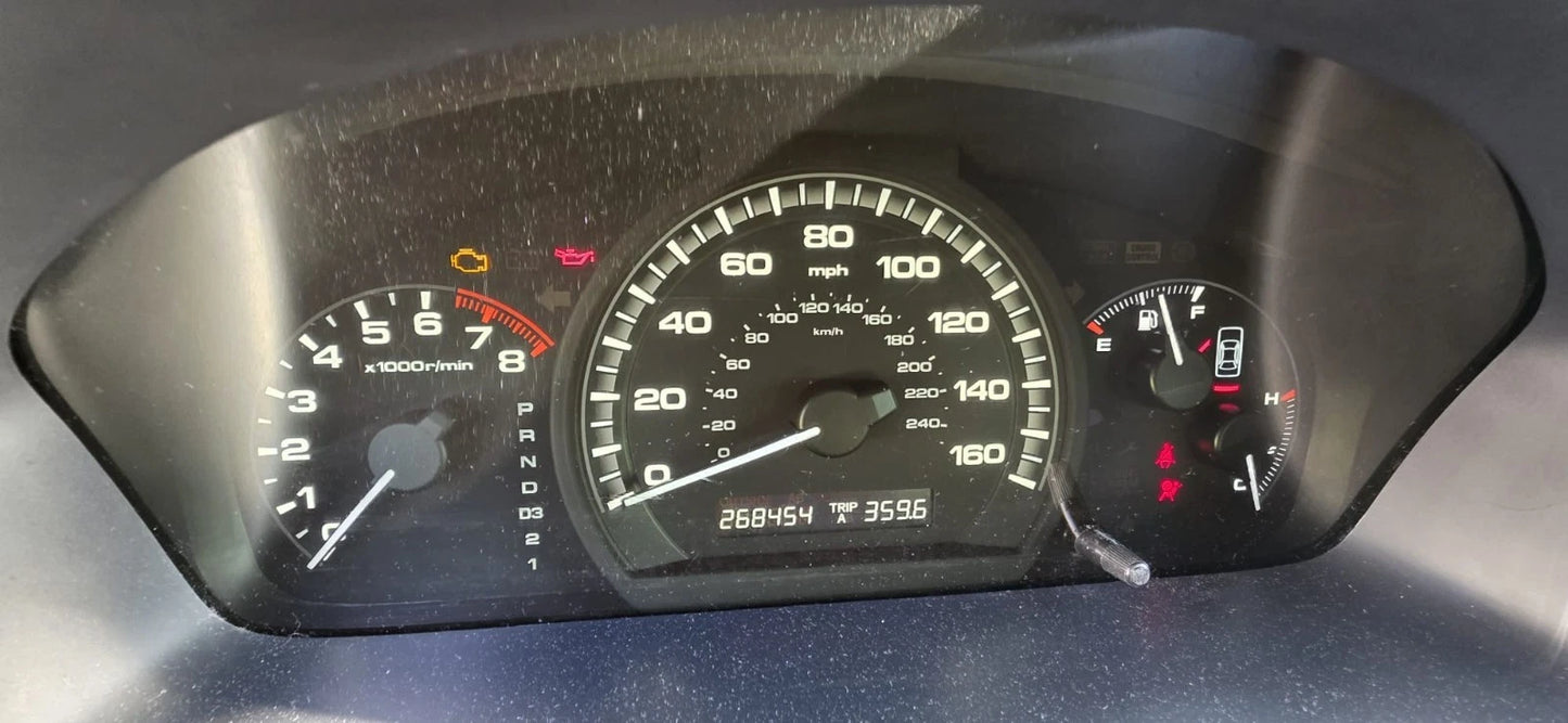 2006 2007 ACCORD 2.4L AT SDN INSTRUMENT CLUSTER SPEEDOMETER 268K 78100-SDA-A243