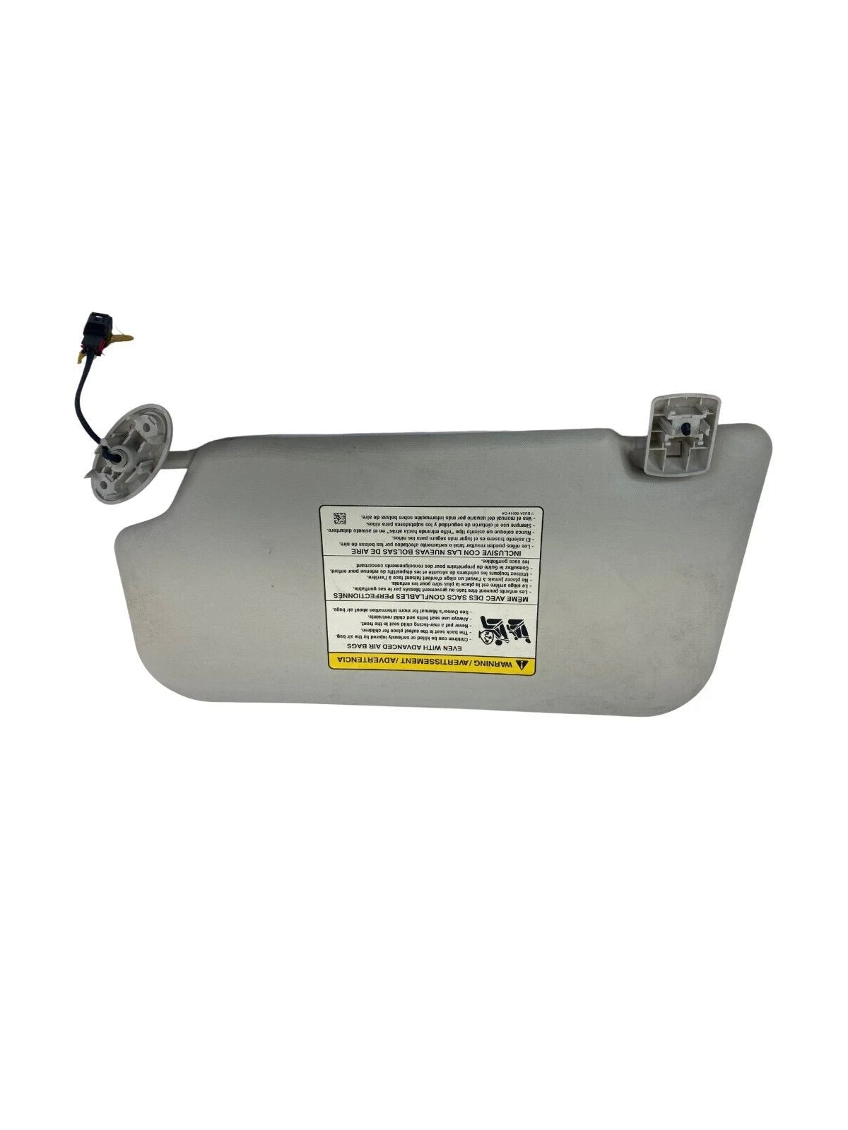 2012-2015 FORD FOCUS FRONT RIGHT PASSENGER SIDE SUN VISOR W/ ILLUMINATED OEM