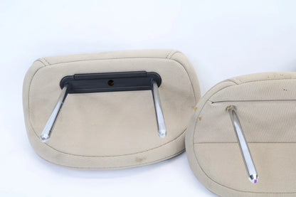 06-11 HYUNDAI ACCENT GLS SEDAN REAR 2ND ROW HEADREST HEAD REST SET OF 3 BEIGE
