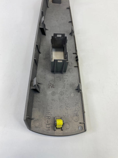 2004-2009 TOYOTA PRIUS REAR LEFT DRIVER WINDOW SWITCH BEZEL TRIM OEM 74272-47050