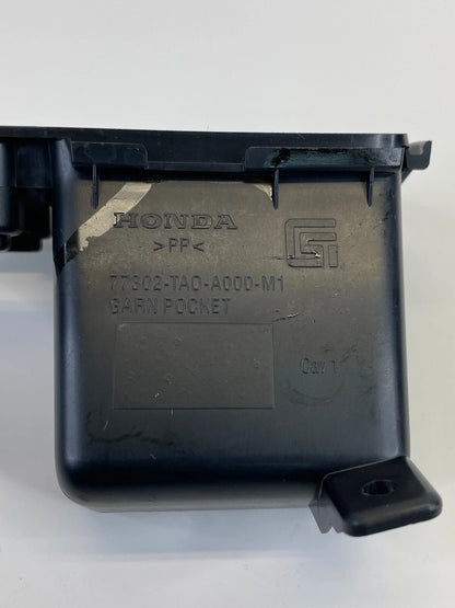 2008-2012 HONDA ACCORD DASH INSTRUMENT PANEL POCKET STORAGE 77302-TA0-A000