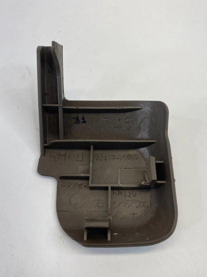 96-02 TOYOTA 4RUNNER FRONT RIGHT SIDE SEAT RAIL RACK TRACK END COVER 72137-35030