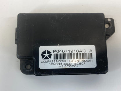 09-20 Dodge Grand Caravan Compass Control Module Unit 04671918AG OEM