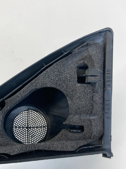 1996-2002 TOYOTA 4RUNNER FRONT RIGHT DOOR TWEETER SPEAKER COVER OEM 67491-35010