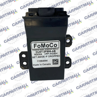 16-19 FORD INTERCEPTOR UTILITY HEATED STEERING WHEEL CONTROL MODULE DU5T3F856AB