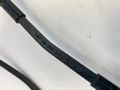2009-2013 BMW 328I XDRIVE FRONT WINDSHIELD WIPER ARM PAIR SET 61617-253-386-02