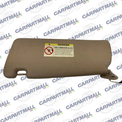 1999 2000 BMW 323I 01-05 325I RIGHT SIDE SUNVISOR SUN VISOR SHADE W/ MIRROR OEM