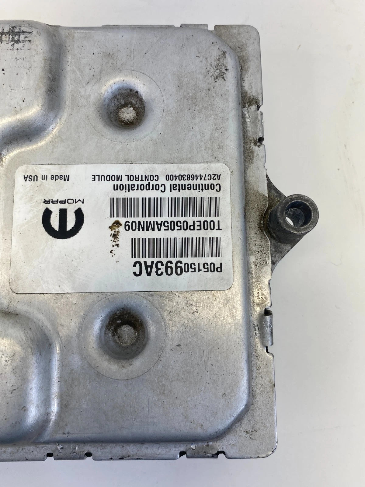 2015 CHRYSLER 200 2.4L L4 A/T ENGINE CONTROL MODULE COMPUTER ECM ECU 05150993AC