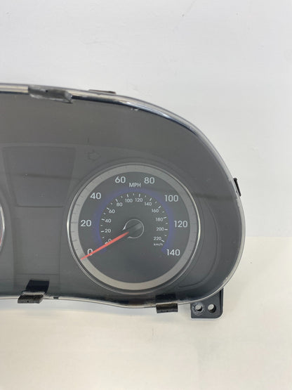 2012-2014 Hyundai Accent Instrument Cluster Speedometer Gauges Unknown Miles