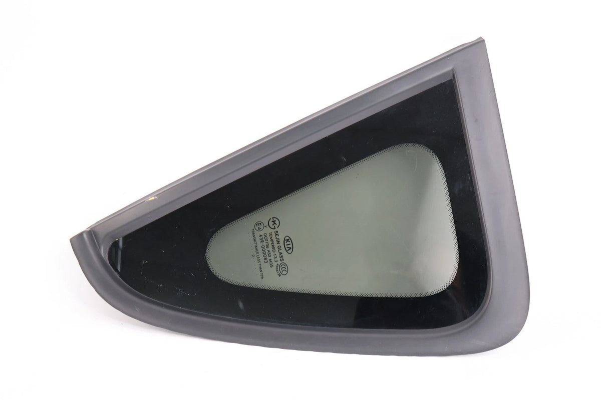 2010-2013 KIA SOUL REAR LEFT DRIVER SIDE QUARTER GLASS WINDOW 43R-000083 OEM