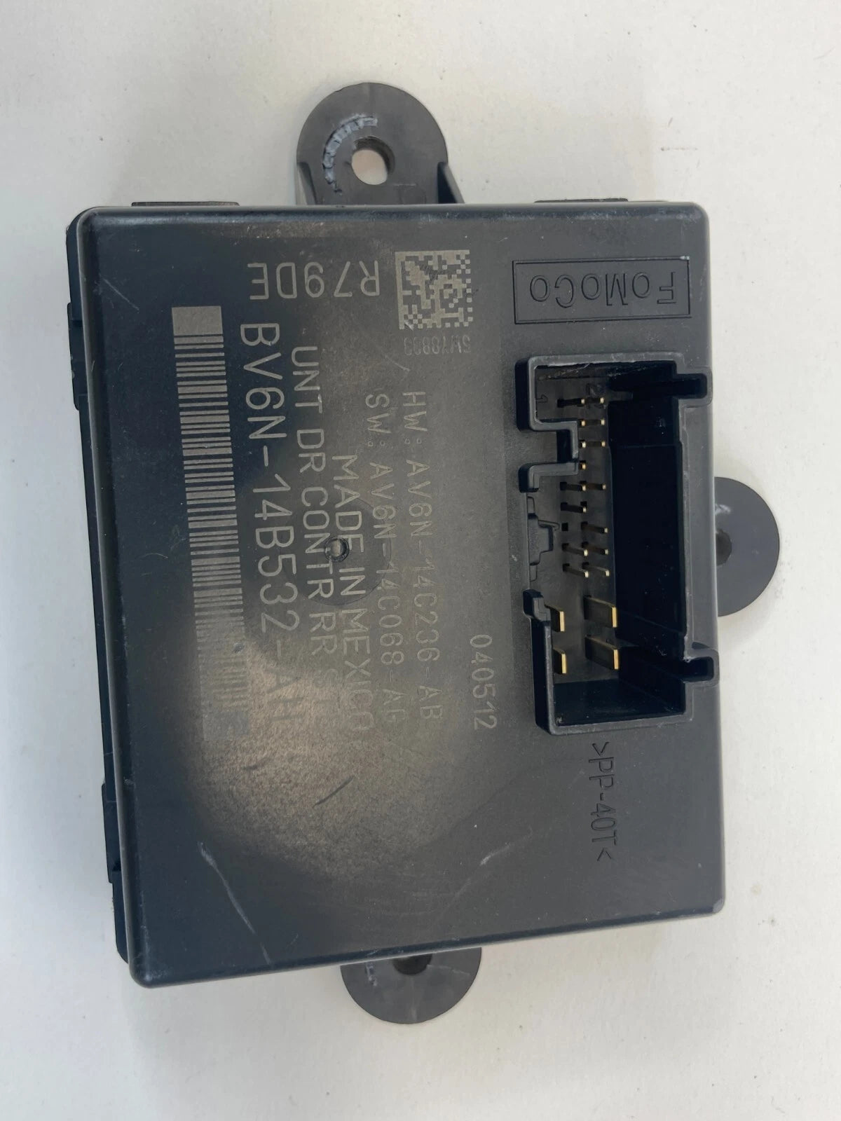 2012-2014 FORD FOCUS REAR RIGHT DOOR LOCK CONTROL MODULE UNIT BV6N-14B532-AH OEM