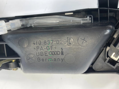 05-11 AUDI A6 QUATTRO FRONT RIGHT SIDE INNER DOOR HANDLE W/TWEETER 4F0837020C