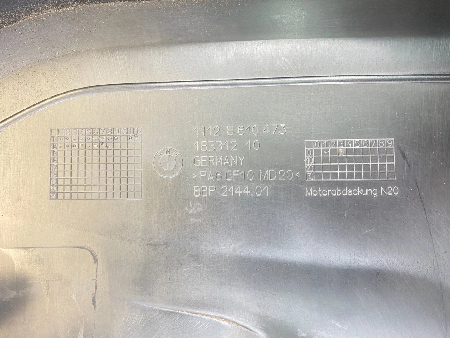 2013-2017 BMW X3 2012-2016 328I 2.0L ENGINE COVER IGNITION COIL TRIM 11128610473