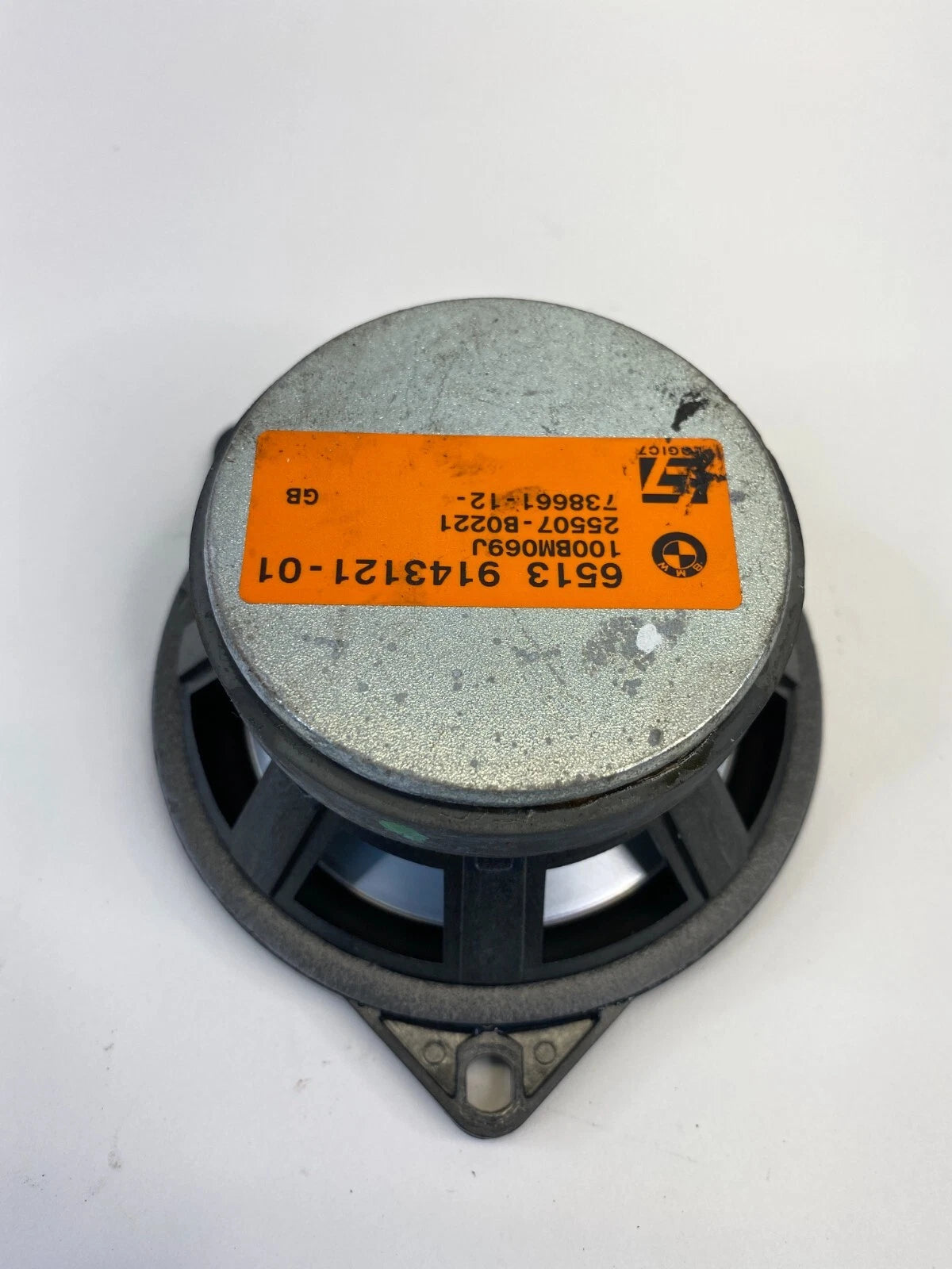 2006-2010 BMW 550I REAR LEFT BACK SIDE DOOR SPEAKER AUDIO 6513914312101 OEM