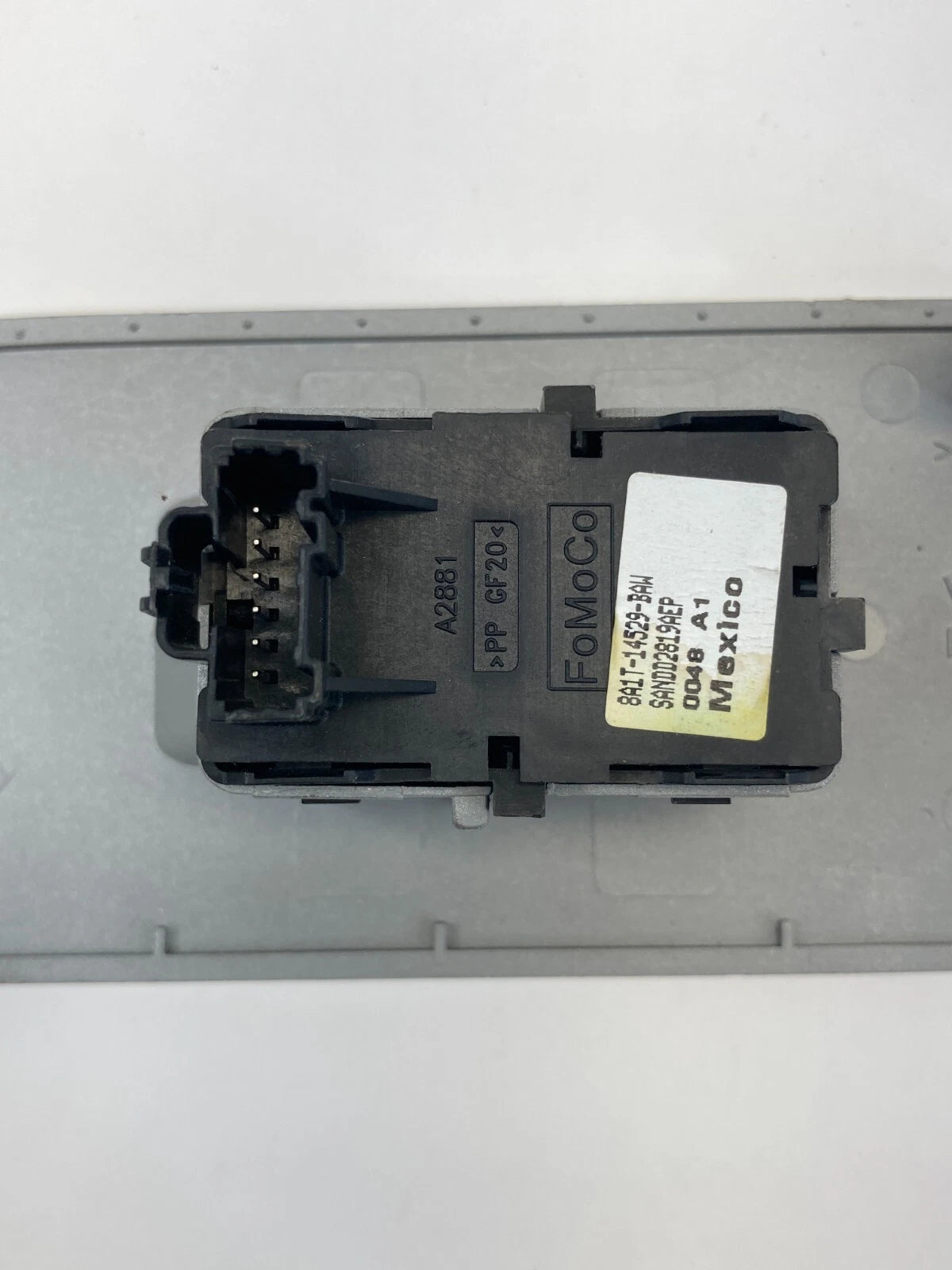 2007-2010 LINCOLN MKX FRONT RIGHT DOOR WINDOW SWITCH W/ BEZEL 7A13-7814B362A OEM