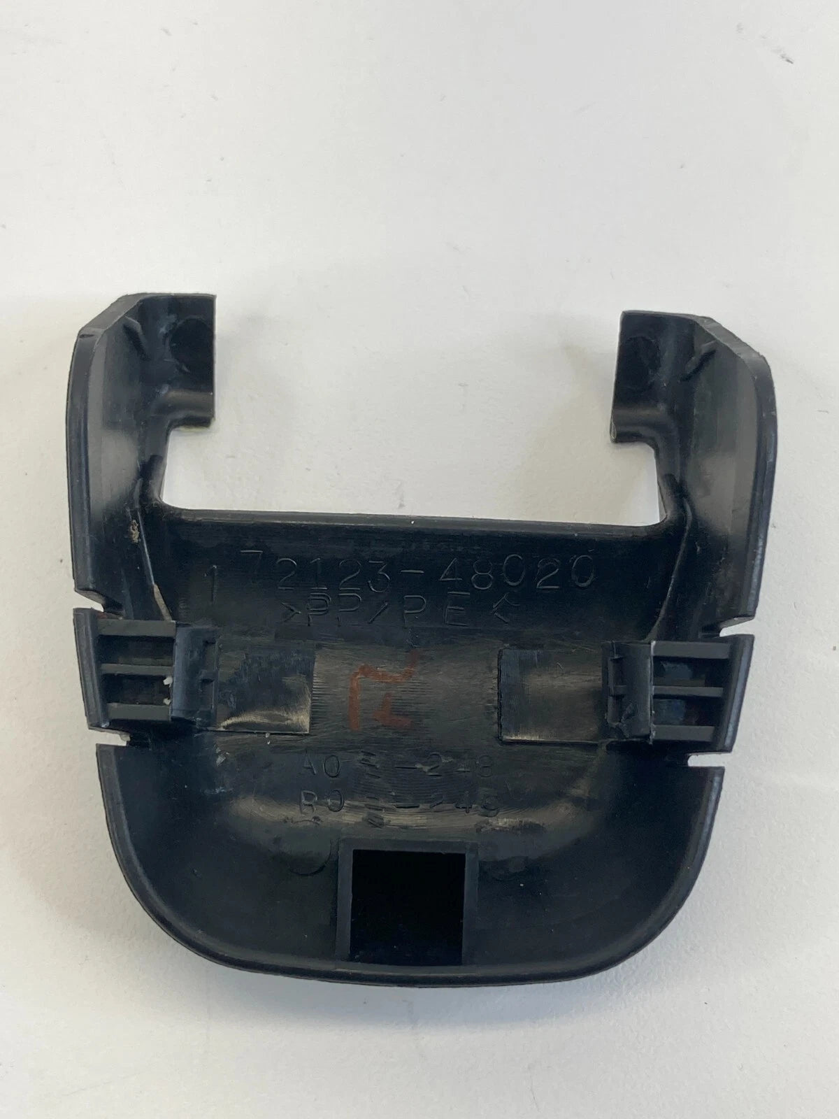 99-03 LEXUS RX300 FRONT LEFT DRIVER SIDE SEAT TRACK END COVER TRIM 72123-48020