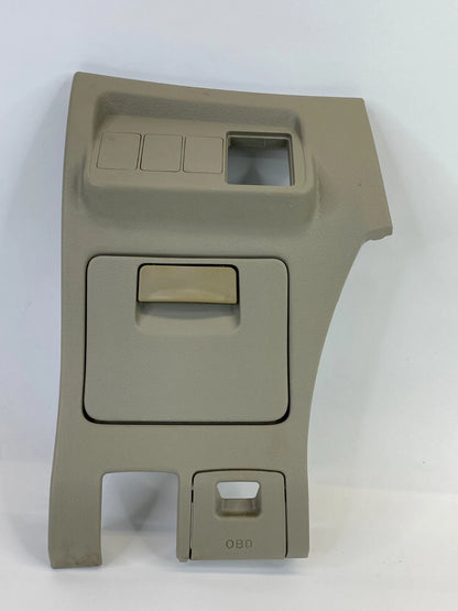 2009 2010 TOYOTA COROLLA DASH SWITCH PANEL TRIM BEZEL W/ COIN POCKET 55480-02070