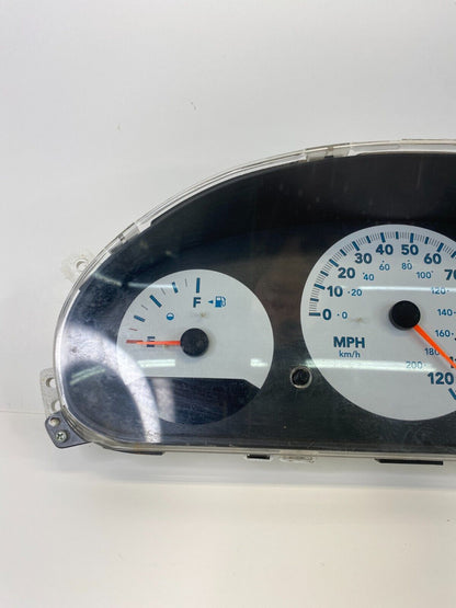 06 07 Chrysler Town & Country Dash Cluster Speedometer Gauges 166.621 Miles OEM