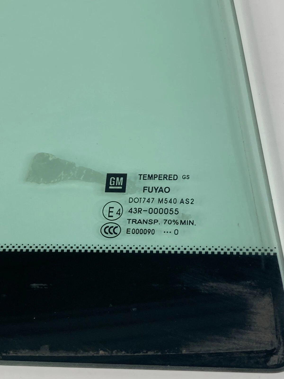 2011-2016 Buick Regal Rear Right Passenger Back Vent Quarter Window Glass OEM