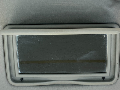 2008-2017 Mitsubishi Lancer Front Right Passenger Sunvisor Sun Visor Shade Grey