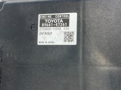 10 Toyota Prius 1.8L FWD Engine Computer Control Module ECM ECU PCM 89661-47261