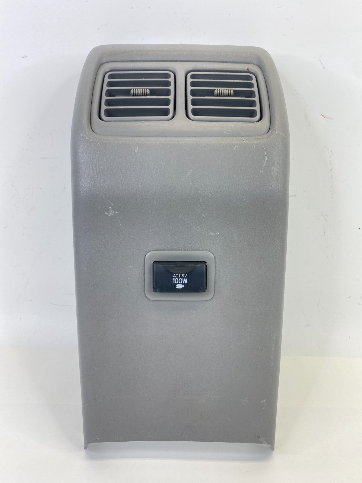 2002 2003 2004 Toyota Avalon Rear Center Console Air Vent Grille w/ Plug OEM