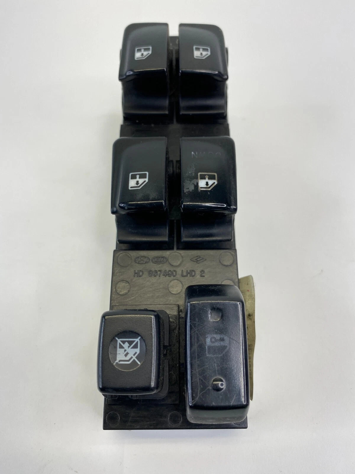 07-10 HYUNDAI ELANTRA SEDAN LEFT DRIVER DOOR MASTER WINDOW SWITCH 93570-2H110