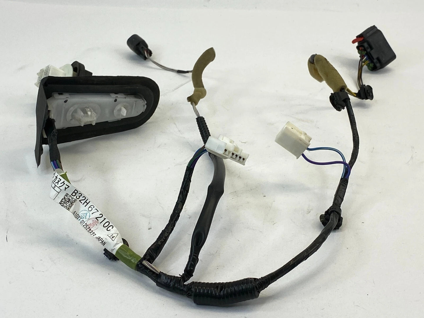 2004-2009 MAZDA 3 MAZDA3 REAR LEFT DRIVER DOOR HARNESS WIRING WIRE CABLE OEM