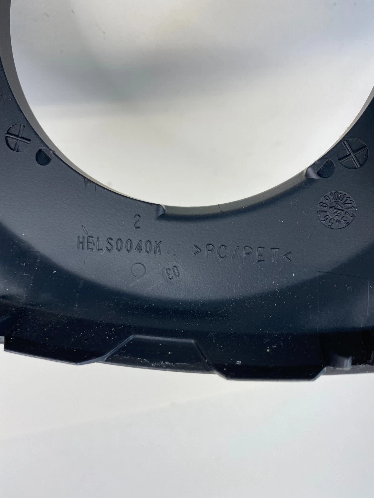 06-10 BMW 550I STEERING COLUMN SHROUD TRIM PANEL RING BEZEL OEM FACTORY 6947775