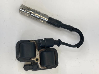 1998-2002 MERCEDES-BENZ E430 ENGINE IGNITION COIL SET OF 8 W SPARK WIRE PLUG OEM