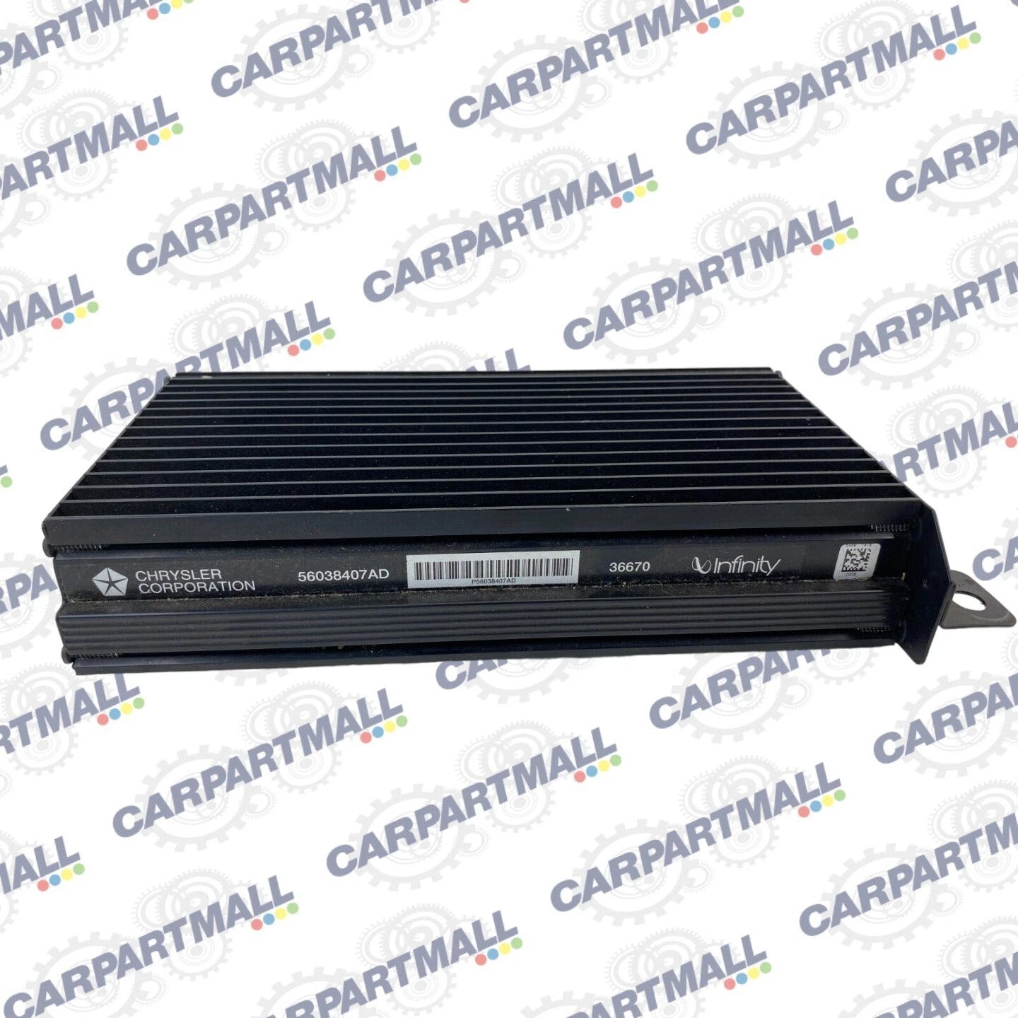 1999-2004 JEEP GRAND CHEROKEE AUDIO EQUIPMENT AMPLIFIER INFINITY 56038407AD OEM