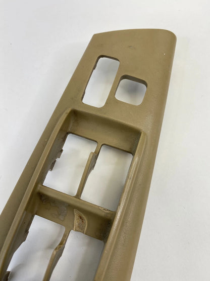 03-08 TOYOTA COROLLA FRONT LEFT DRIVER DOOR WINDOW SWITCH BEZEL TRIM 7423202320A