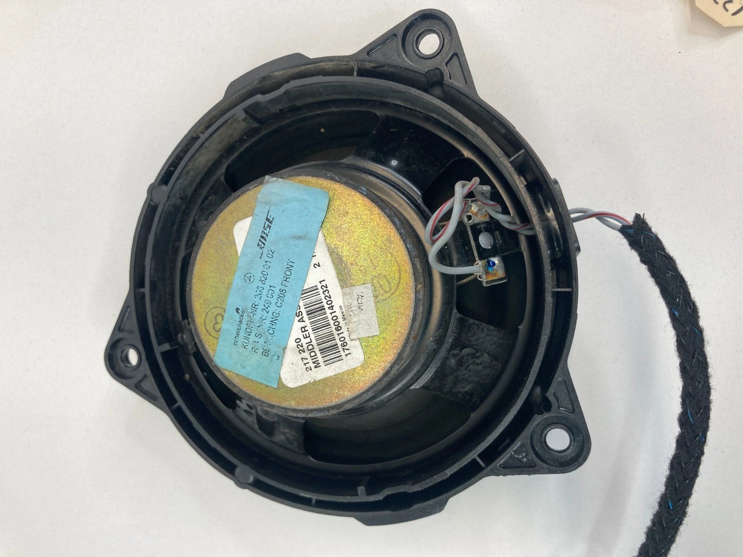 1999-2003 MERCEDES-BENZ CLK430 FRONT RIGHT SIDE DOOR SPEAKER AUDIO 2088200102